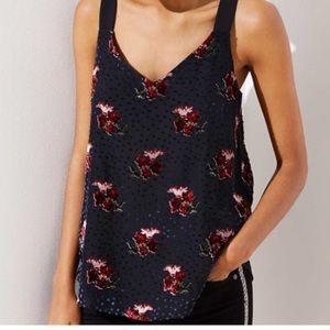 LOFT floral top 🎆